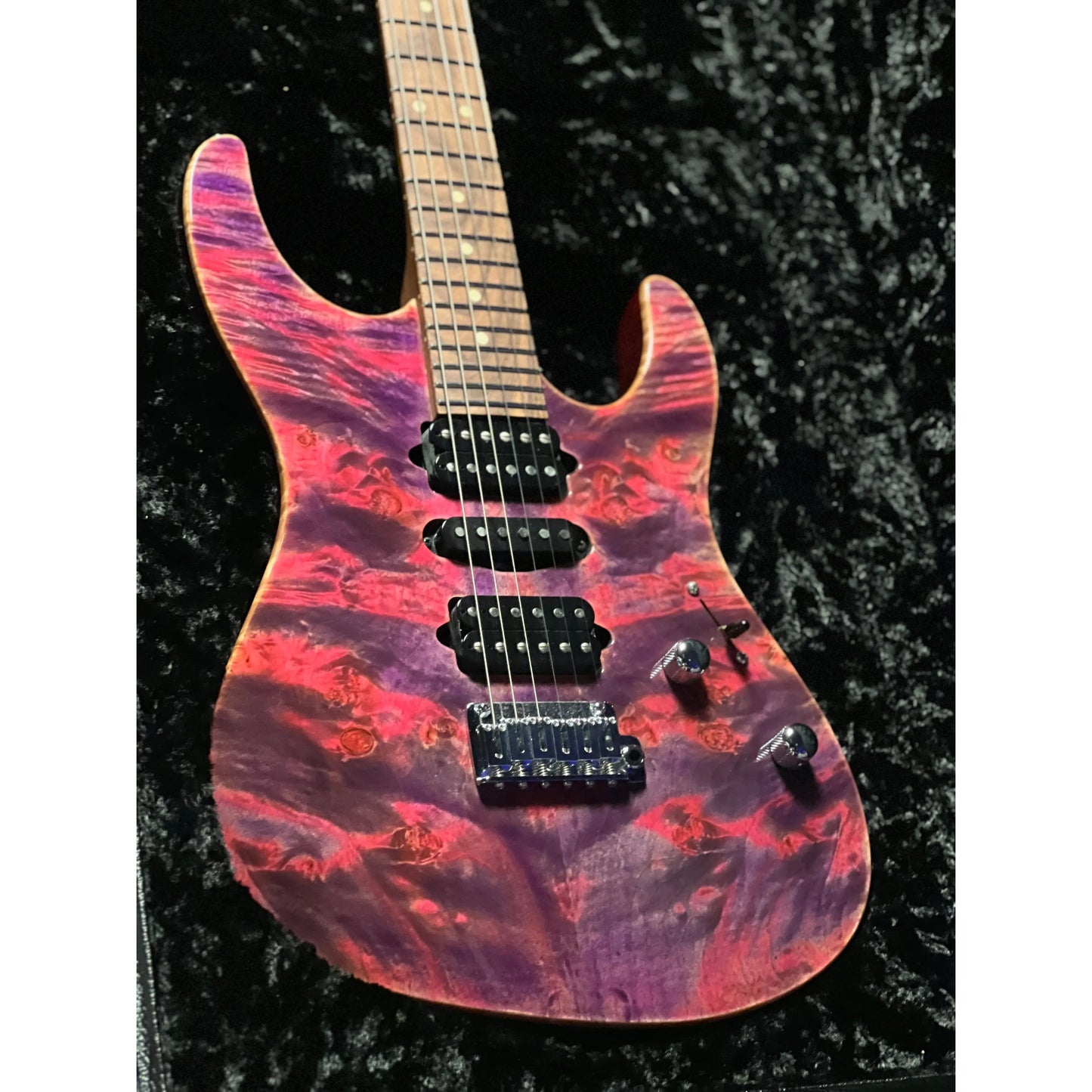 Đàn Guitar Điện Suhr Custom Modern, Pink Algae