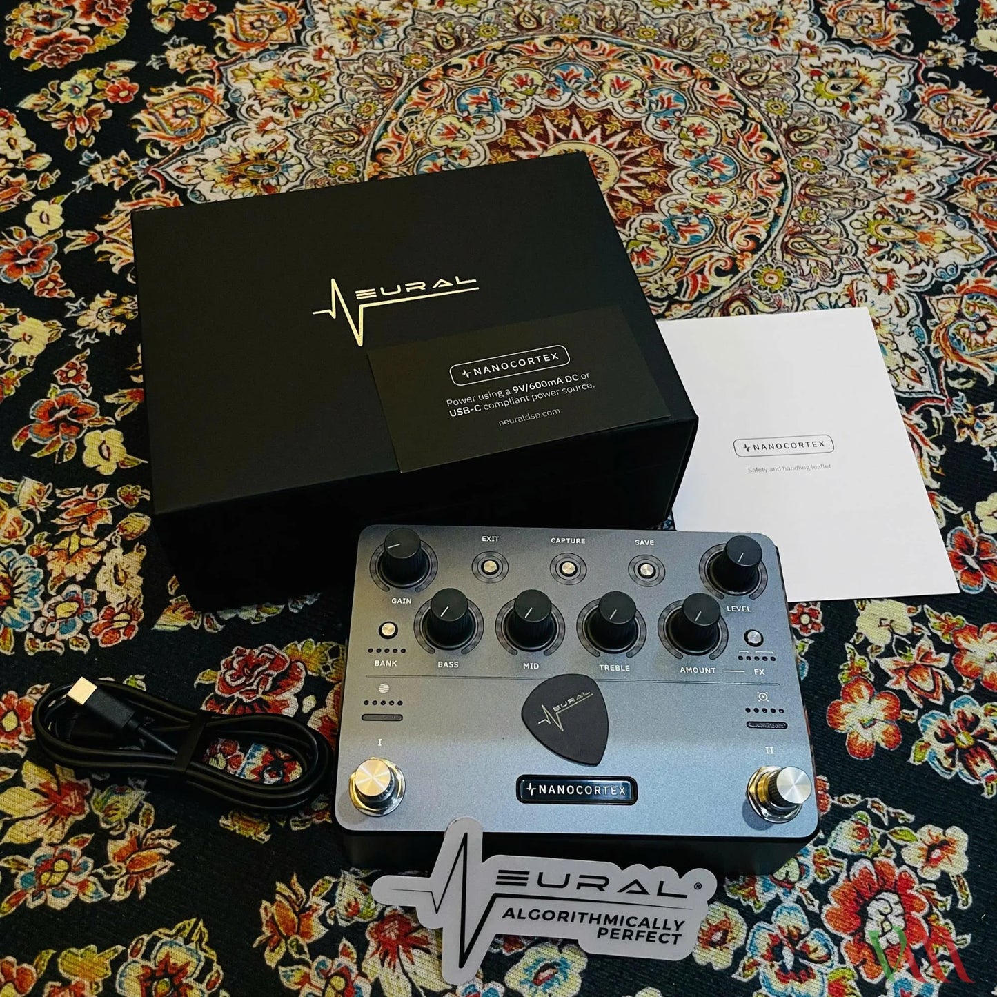 Pedal Guitar Neural DSP Nano Cortex Digital Effects Processor/Profiling