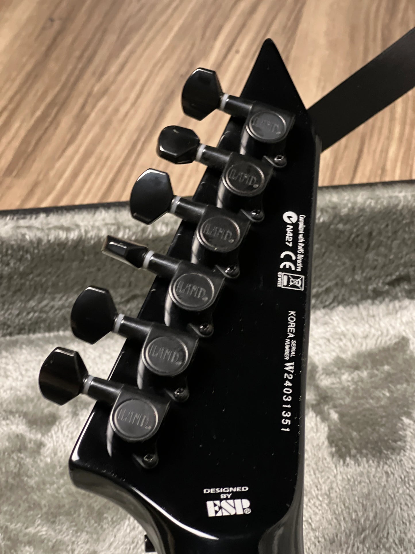 Đàn Guitar Điện ESP LTD Kirk Hammett Signature KH-602 HH, Black