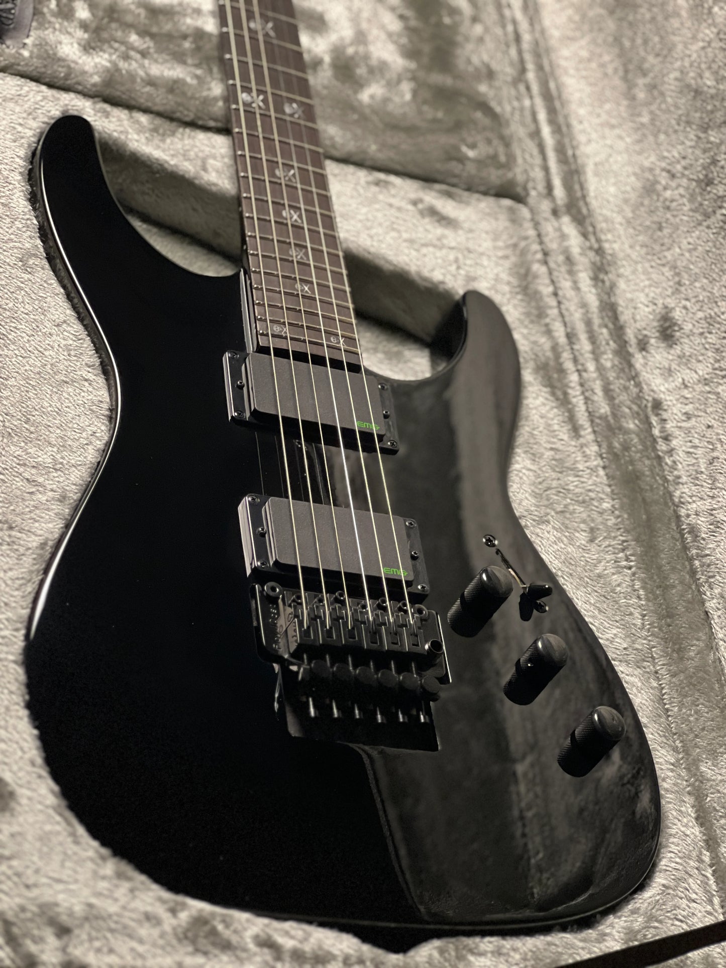 Đàn Guitar Điện ESP LTD Kirk Hammett Signature KH-602 HH, Black