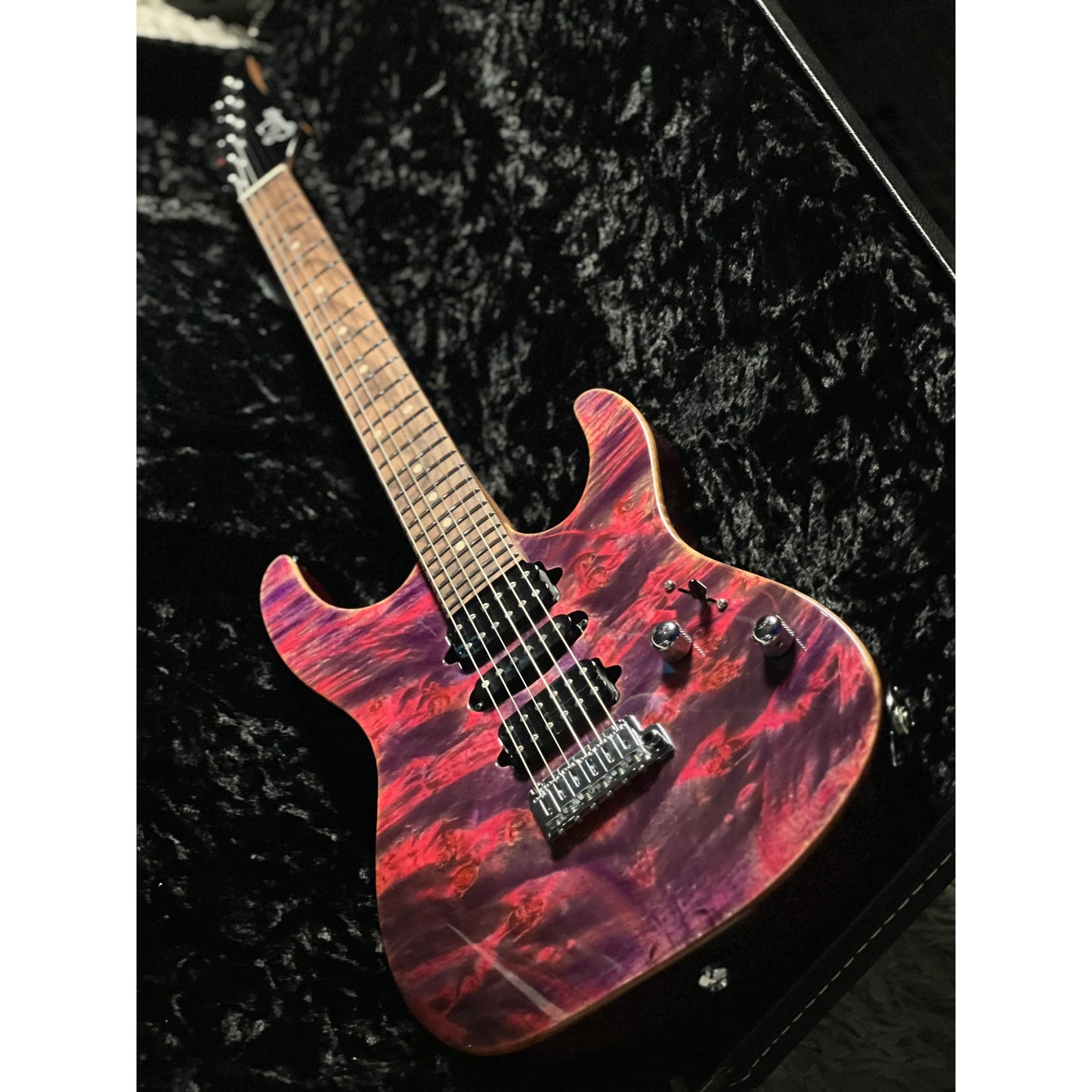 Đàn Guitar Điện Suhr Custom Modern, Pink Algae