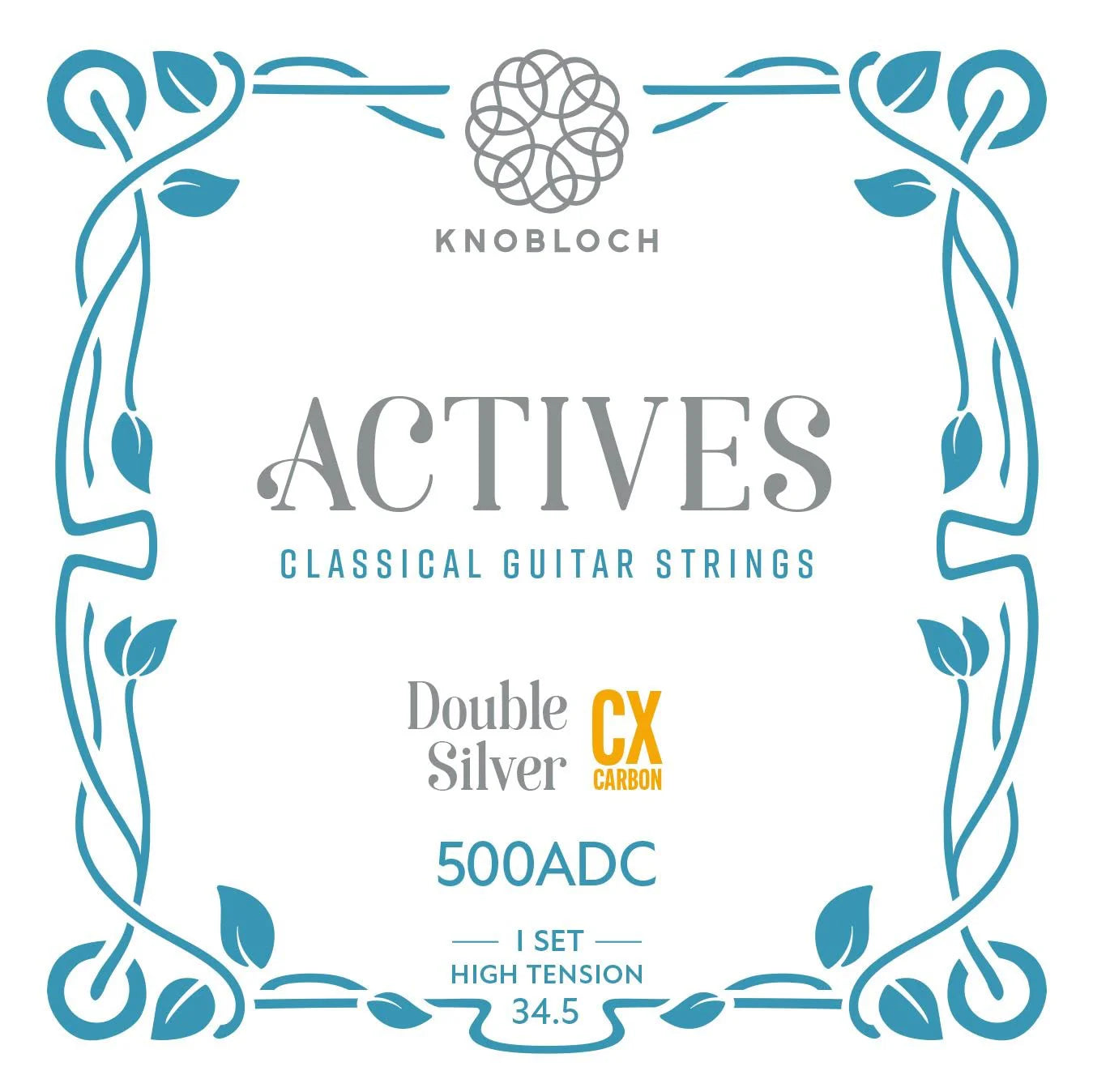 Dây Đàn Guitar Classic Knobloch 500ADC Actives Double Silver CX Carbon