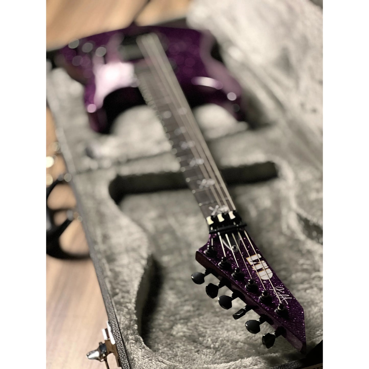 Đàn Guitar Điện ESP LTD Kirk Hammett Signature KH-602 HH, Purple
