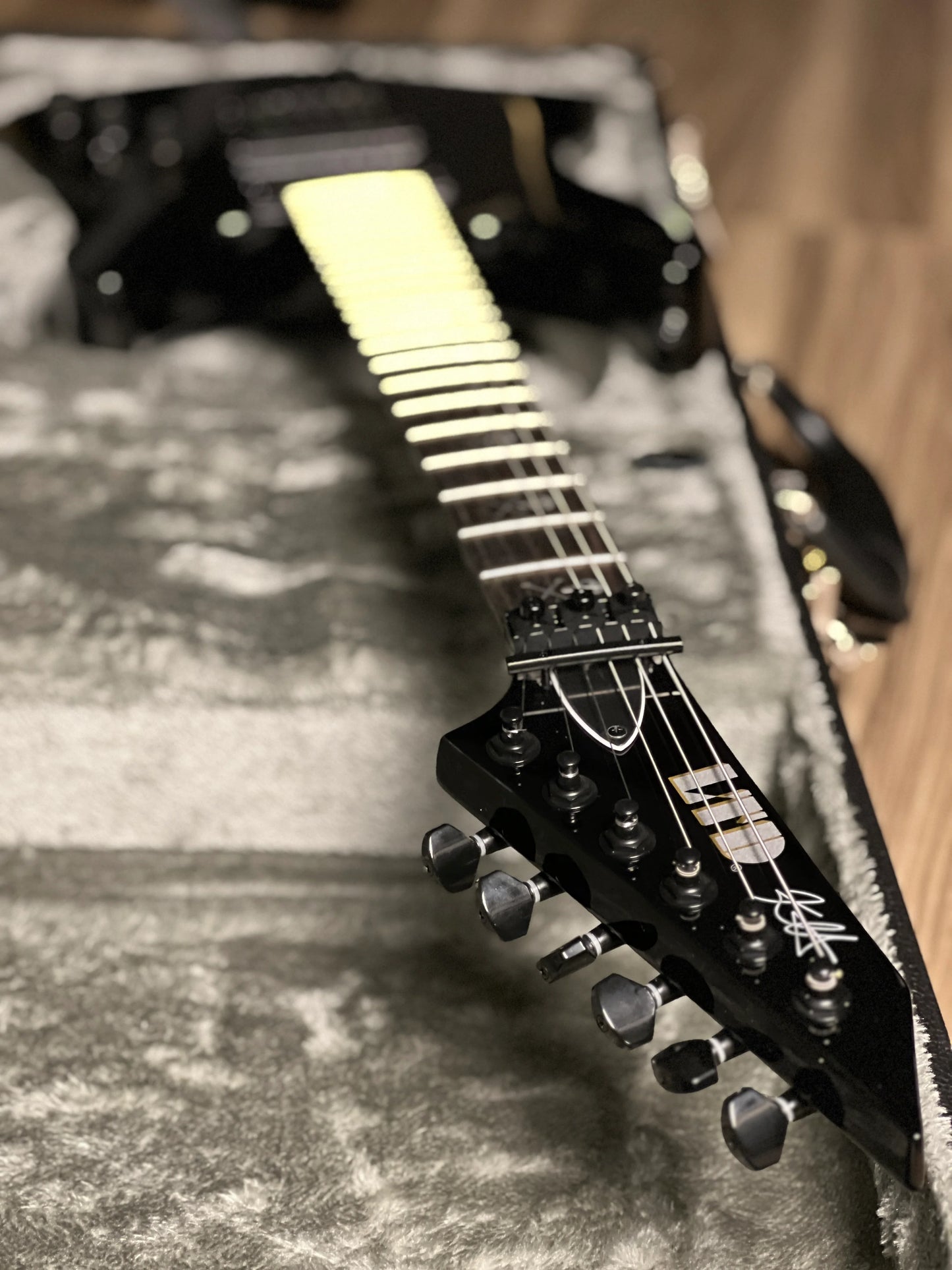 Đàn Guitar Điện ESP LTD Kirk Hammett Signature KH-602 HH, Black