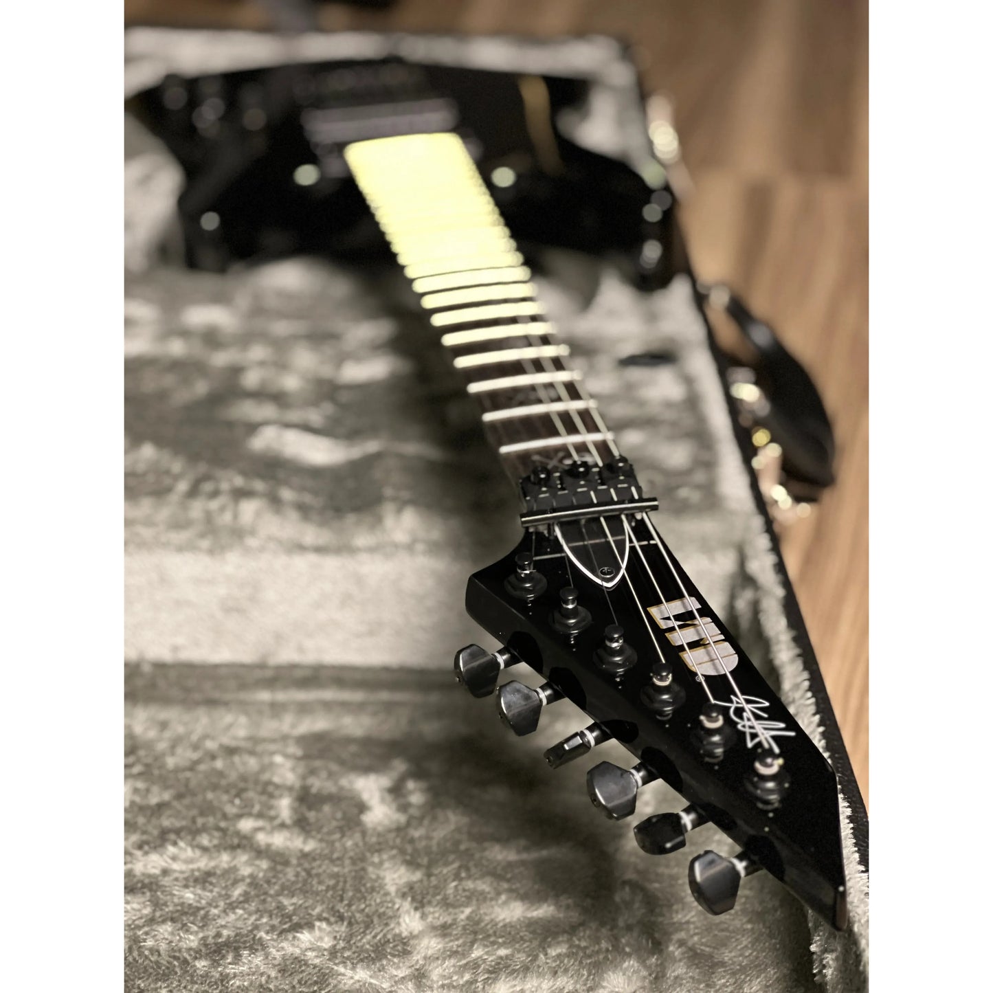 Đàn Guitar Điện ESP LTD Kirk Hammett Signature KH-602 HH, Black