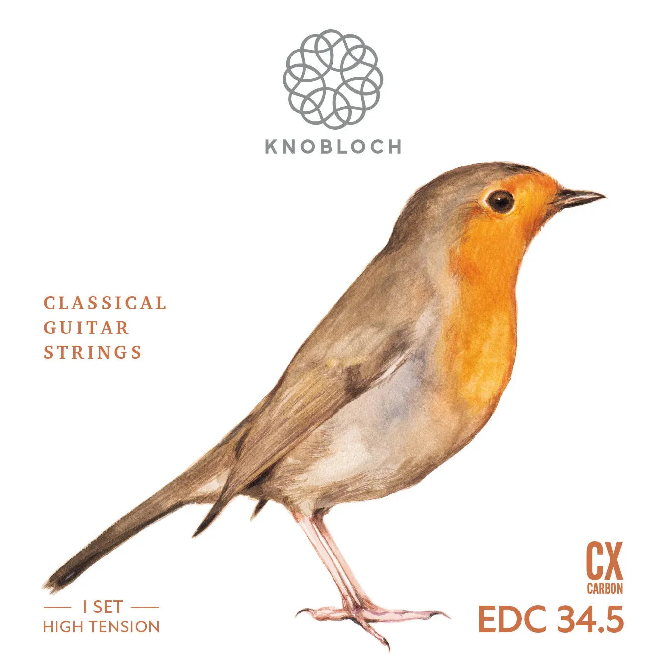 Dây Đàn Guitar Classic Knobloch EDC Erithacus CX Carbon
