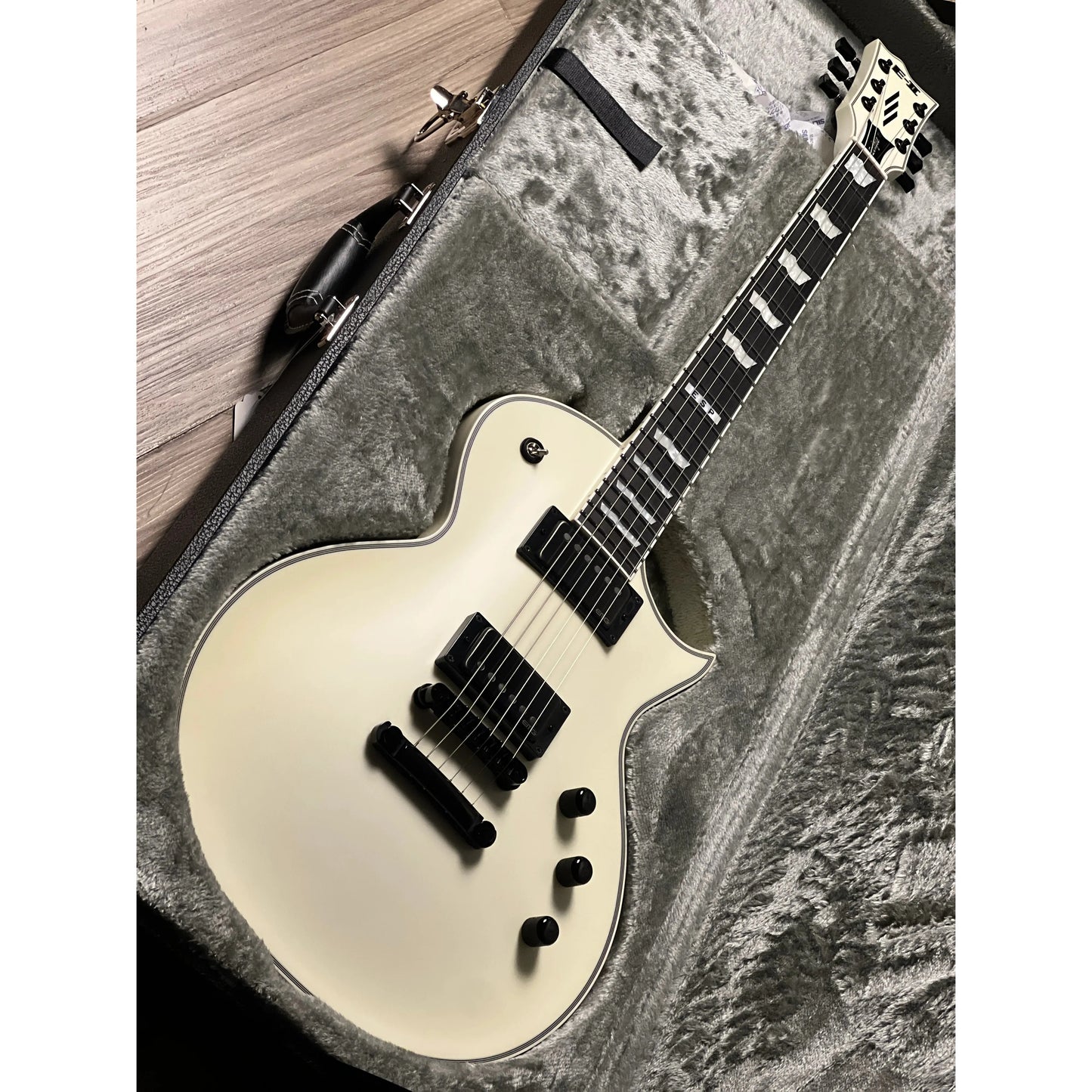 Đàn Guitar Điện ESP E-II ECLIPSE-EMG/SWS, Snow White Satin
