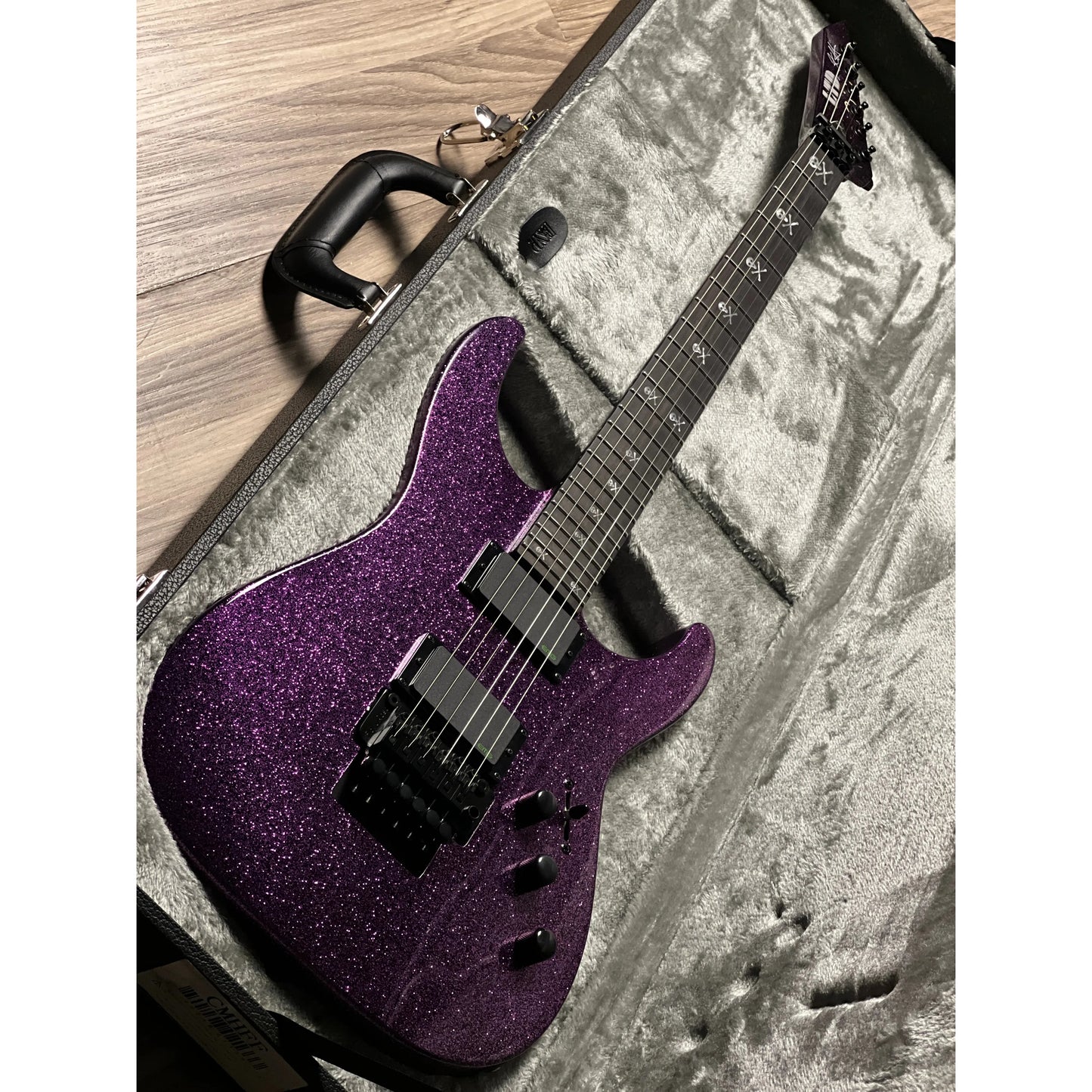 Đàn Guitar Điện ESP LTD Kirk Hammett Signature KH-602 HH, Purple