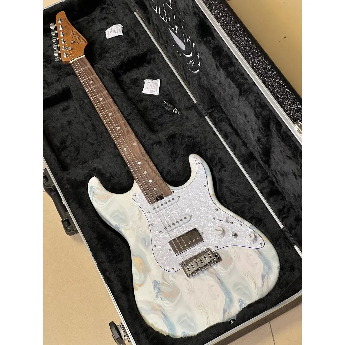 Đàn Guitar Điện Soloking MS-1 Classic MKII, Blue Gold Marble Nafiri Special Run