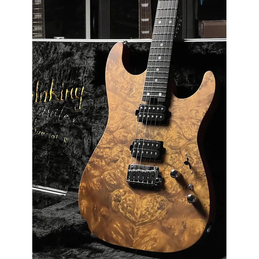 Đàn Guitar Điện Soloking MS-1 Custom 24, Coffee Brown Camphor
