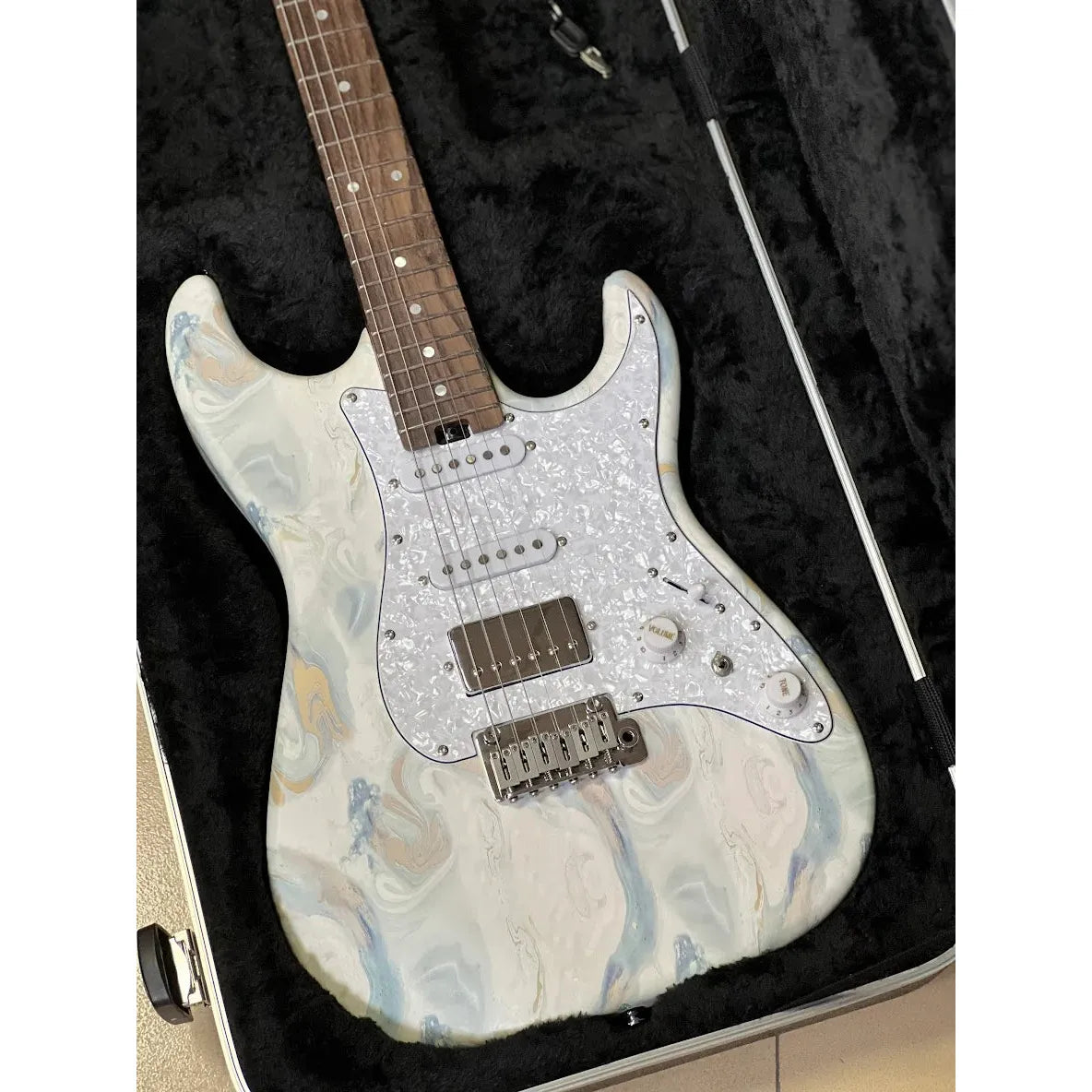 Đàn Guitar Điện Soloking MS-1 Classic MKII, Blue Gold Marble Nafiri Special Run
