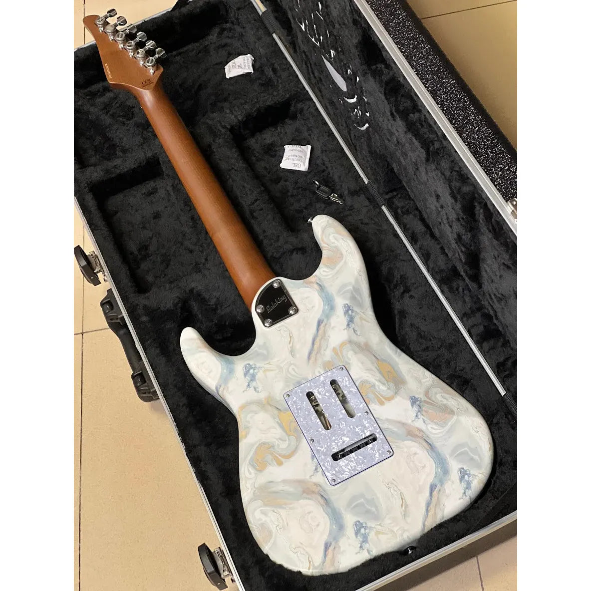 Đàn Guitar Điện Soloking MS-1 Classic MKII, Blue Gold Marble Nafiri Special Run