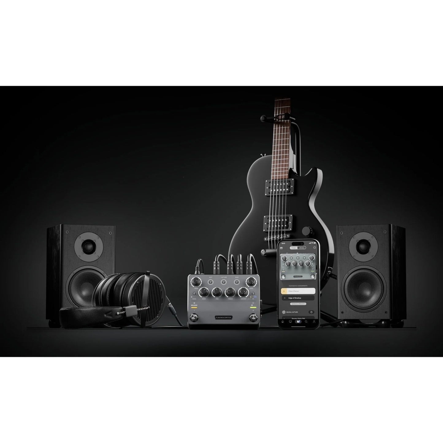Pedal Guitar Neural DSP Nano Cortex Digital Effects Processor/Profiling