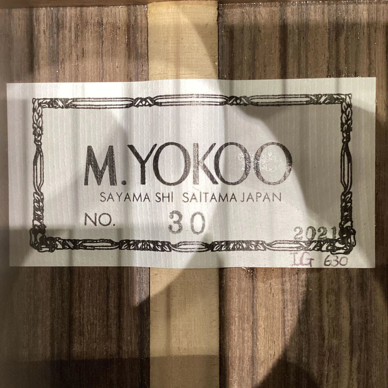 Đàn Guitar Classic Masato Yokoo No.30 Cedar - Hàng Trưng Bày
