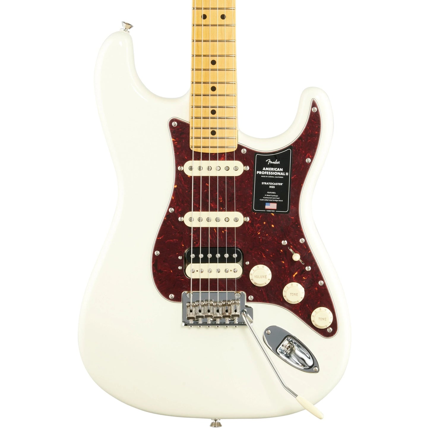 Đàn Guitar Điện Fender American Professional II Stratocaster HSS, Maple Fingerboad