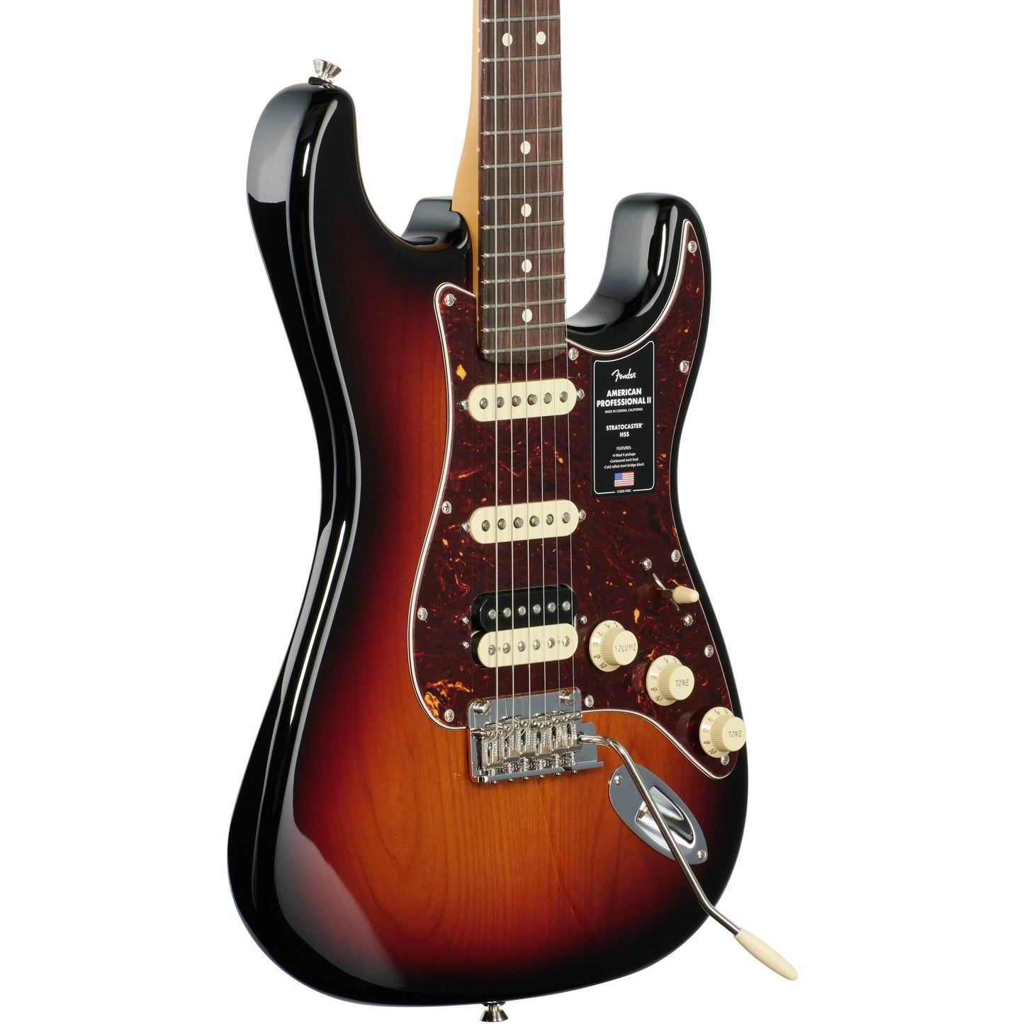 Đàn Guitar Điện Fender American Professional II Stratocaster HSS, Rosewood Fingerboad