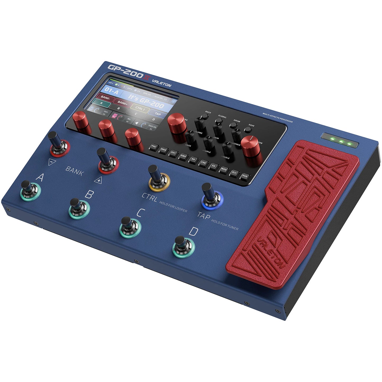 Pedal Guitar Valeton GP-200X 10th Anniversary Multi-Effects Processor