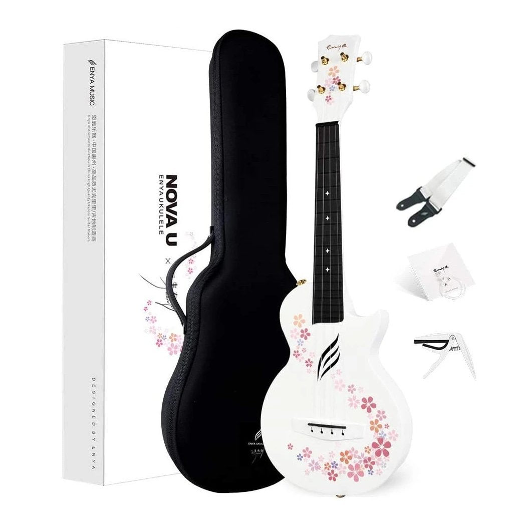 Đàn Ukulele Enya Nova U Concert, Flower-King Music