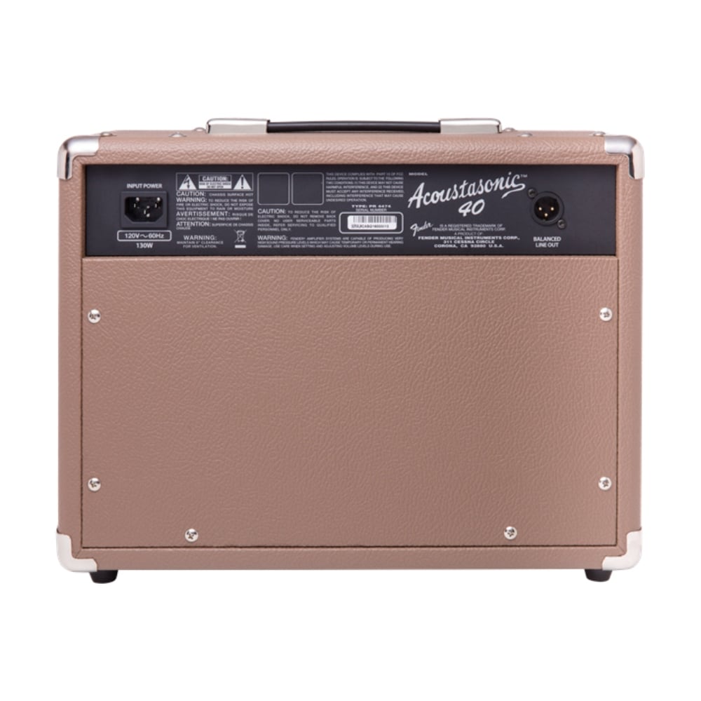 Amplifier Fender ACOUSTASONIC 40 230V EU-King Music