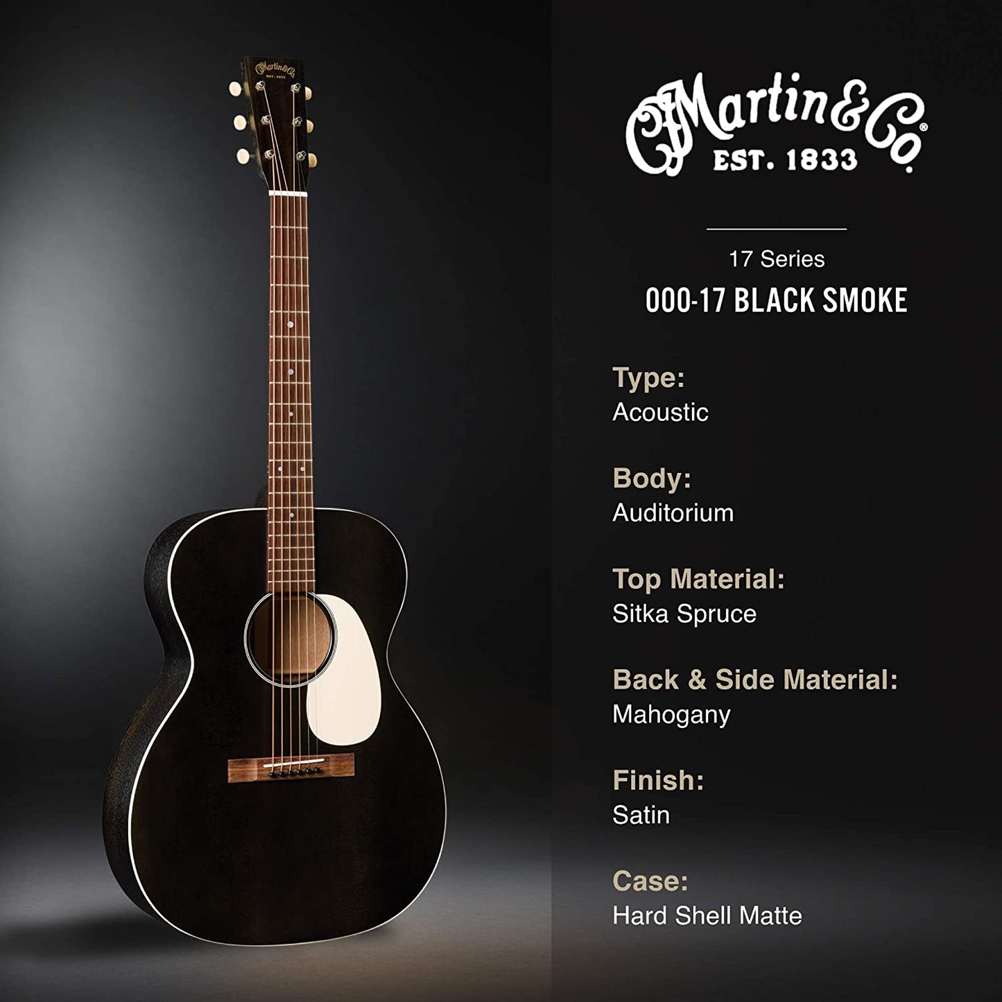 Đàn Guitar Acoustic Martin 000-17 17 Series-King Music