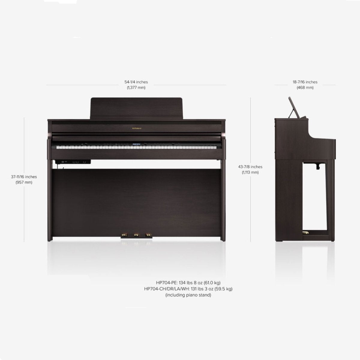 Đàn Piano Điện Roland HP-704-King Music