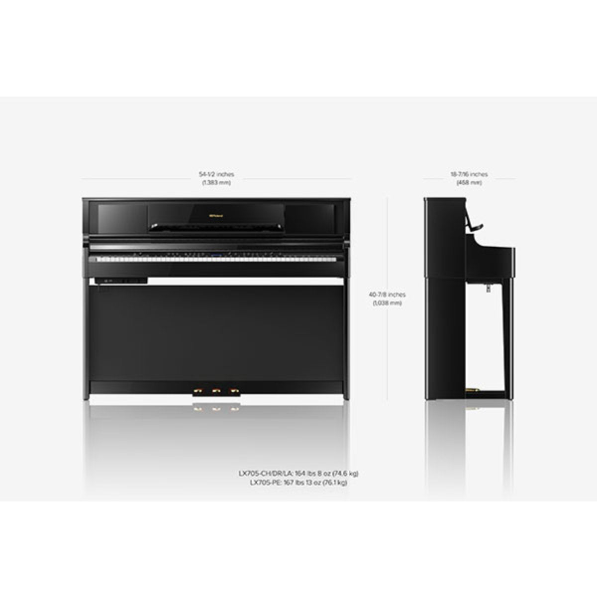 Đàn Piano Điện Roland LX-705-King Music