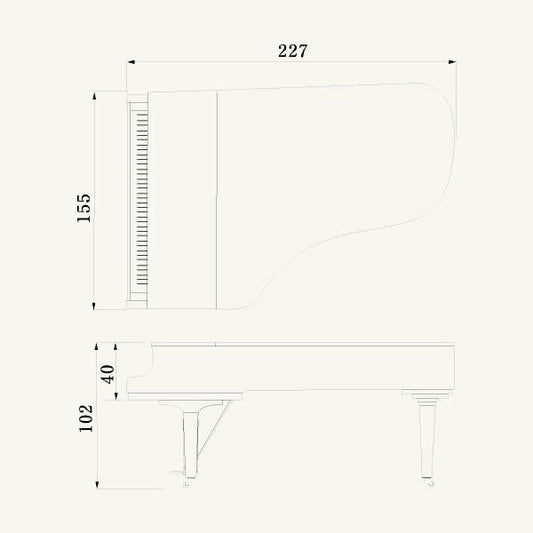 Grand Piano Yamaha C7X PE-King Music