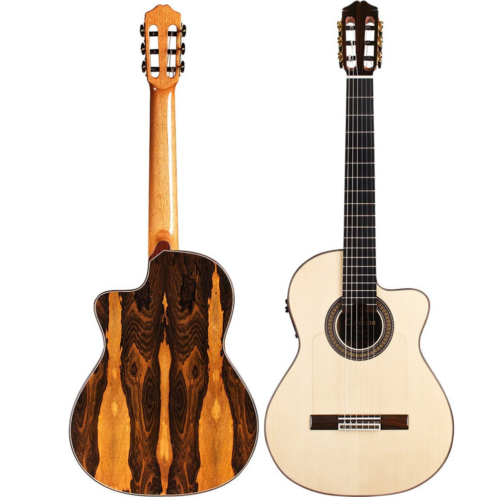 Đàn Guitar Classic Cordoba 55FCE Negra Ziricote-King Music