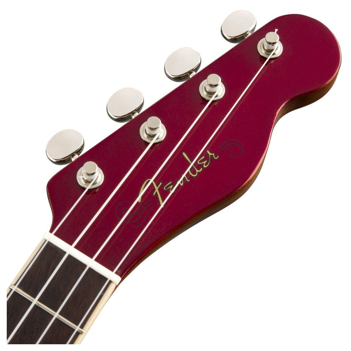 Đàn Ukulele Fender Zuma Classic FB Walnut Concert, Candy Apple Red-King Music