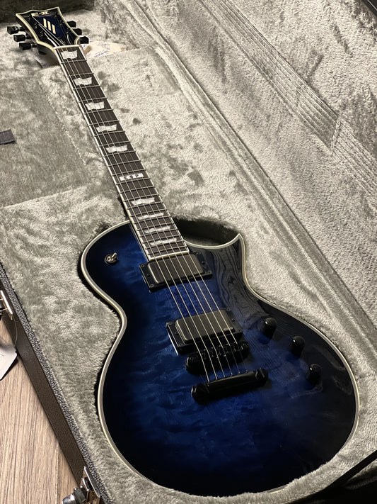 Đàn Guitar Điện ESP E-II Eclipse Quilted Maple, Reindeer Blue