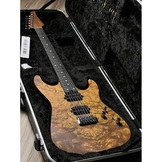 Đàn Guitar Điện Soloking MS-1 Custom 24, Coffee Brown Camphor