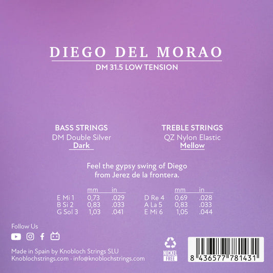 Dây Đàn Guitar Classic Knobloch Diego Del Morao