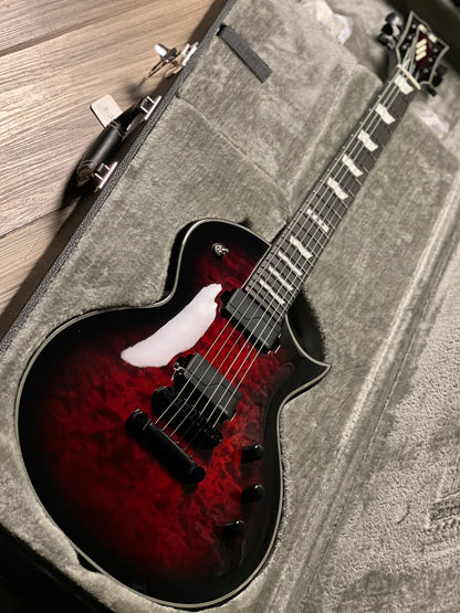 Đàn Guitar Điện ESP E-II Eclipse Quilted Maple, See Thru Black Cherry Sunburst