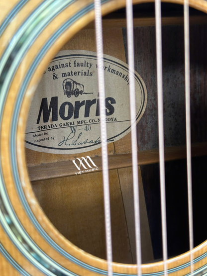 Đàn Guitar Acoustic Morris W40