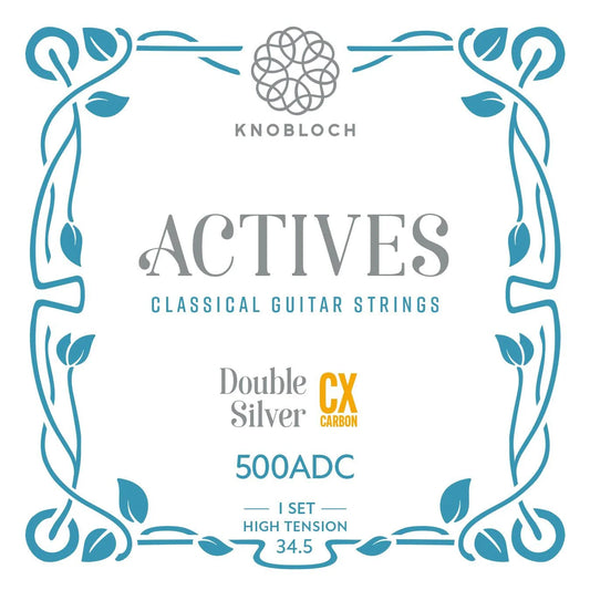 Dây Đàn Guitar Classic Knobloch 500ADC Actives Double Silver CX Carbon