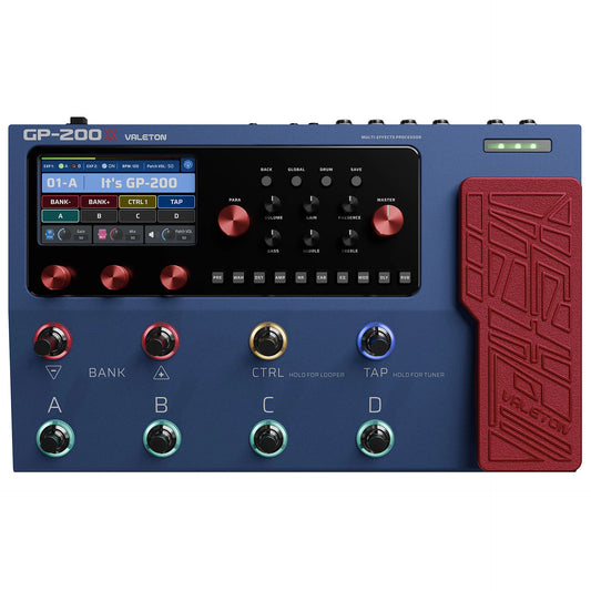 Pedal Guitar Valeton GP-200X 10th Anniversary Multi-Effects Processor