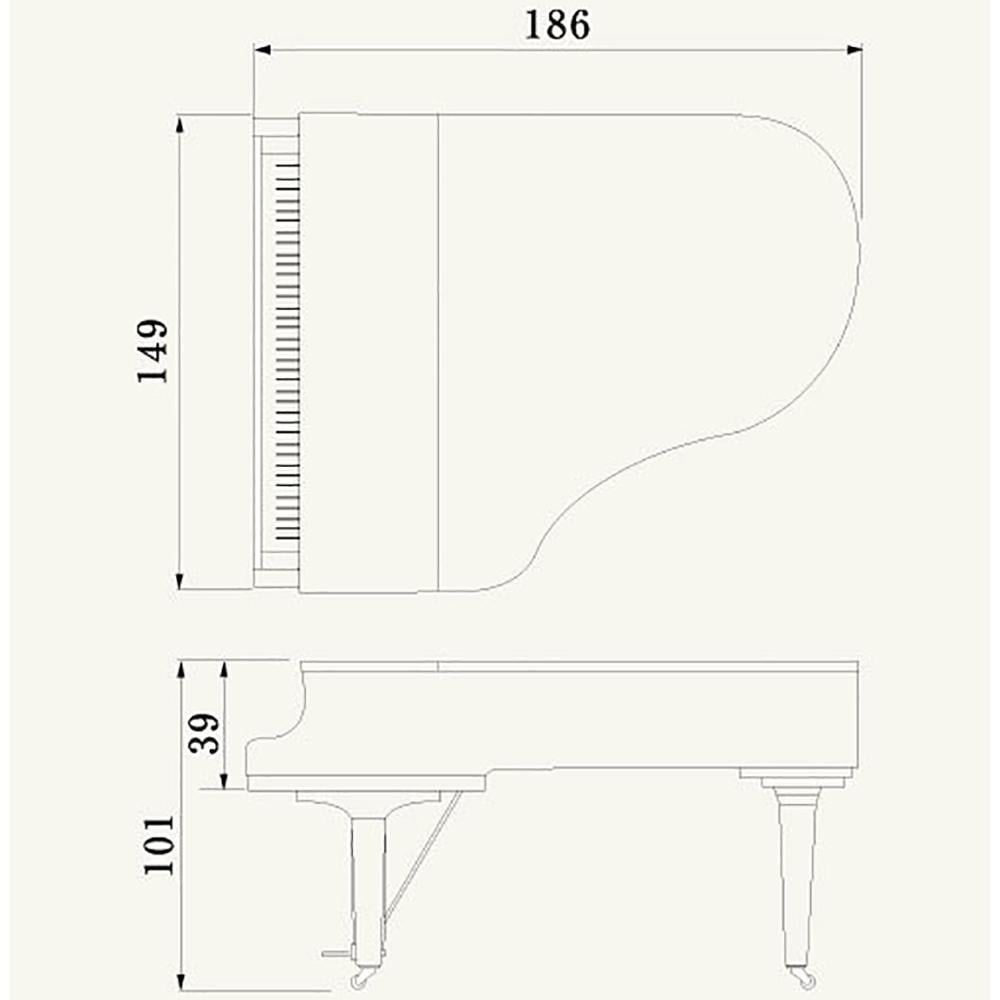 Grand Piano Yamaha C3X PE-King Music