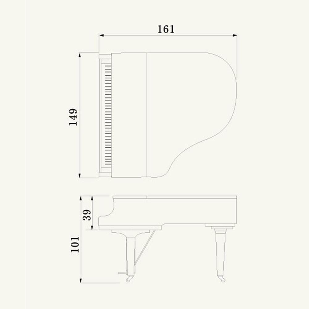 Grand Piano Yamaha C1X PE-King Music