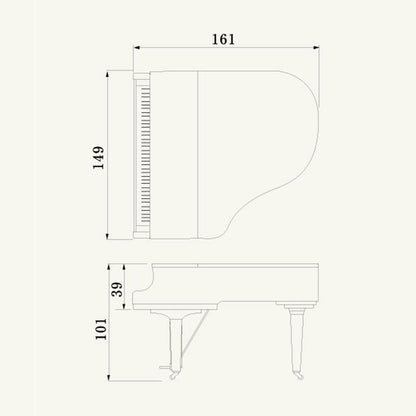 Grand Piano Yamaha C1X PE-King Music