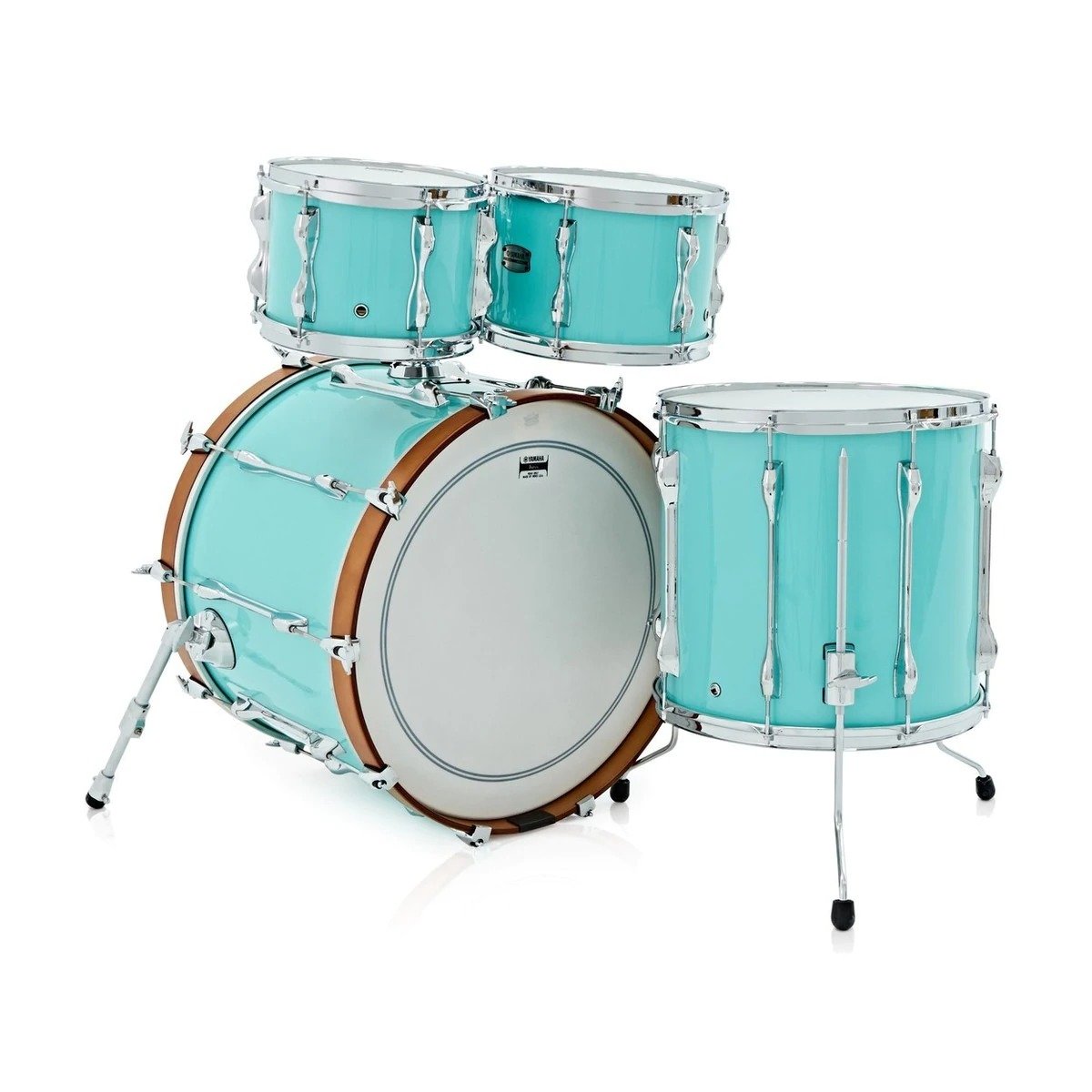 Trống Cơ Yamaha Recording Custom, Surf Green-King Music
