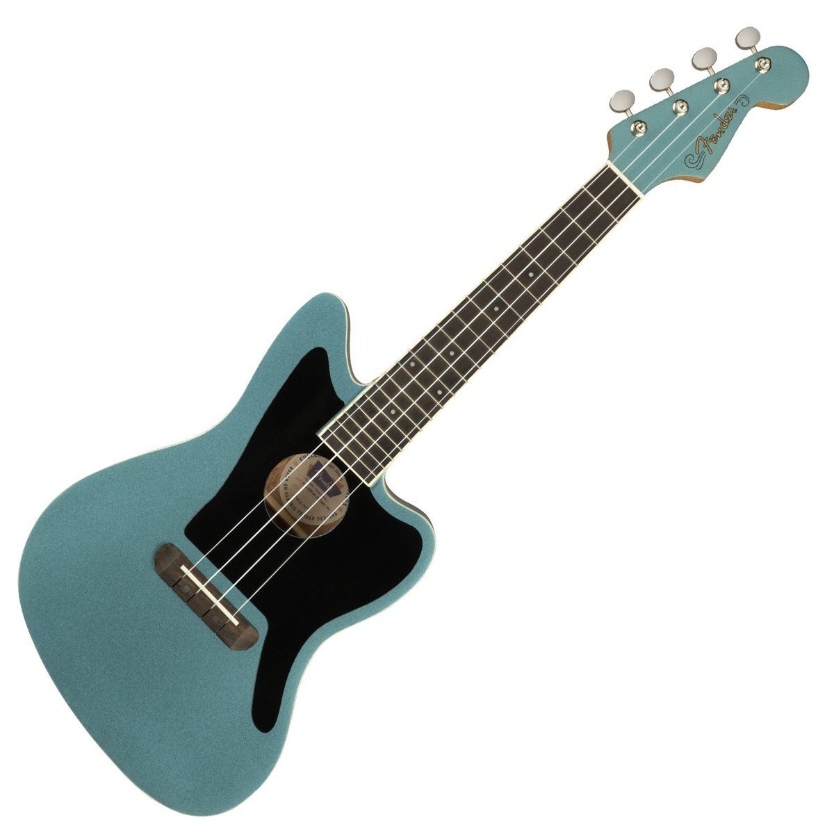 Đàn Ukulele Fender Fullerton Jazzmaster FB Walnut Concert, Tidepool-King Music