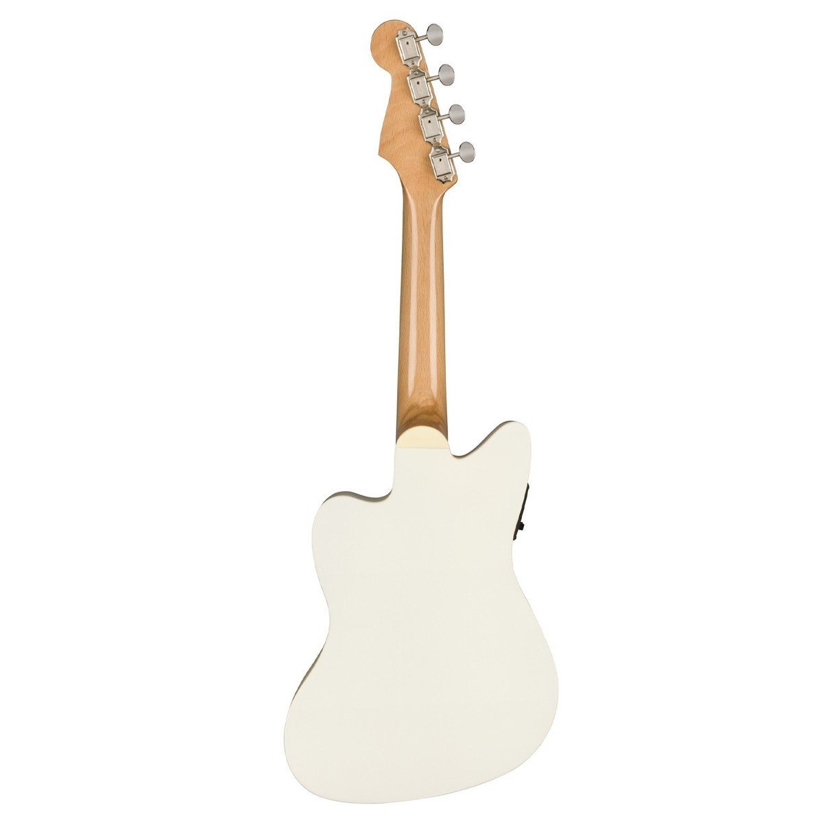 Đàn Ukulele Fender Fullerton Jazzmaster FB Walnut Concert, Olympic White-King Music