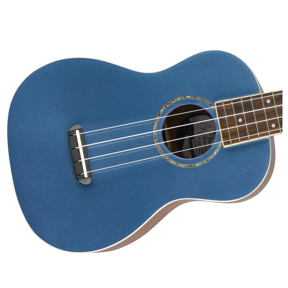 Đàn Ukulele Fender Zuma Classic FB Walnut Concert, Lake Placid Blue-King Music