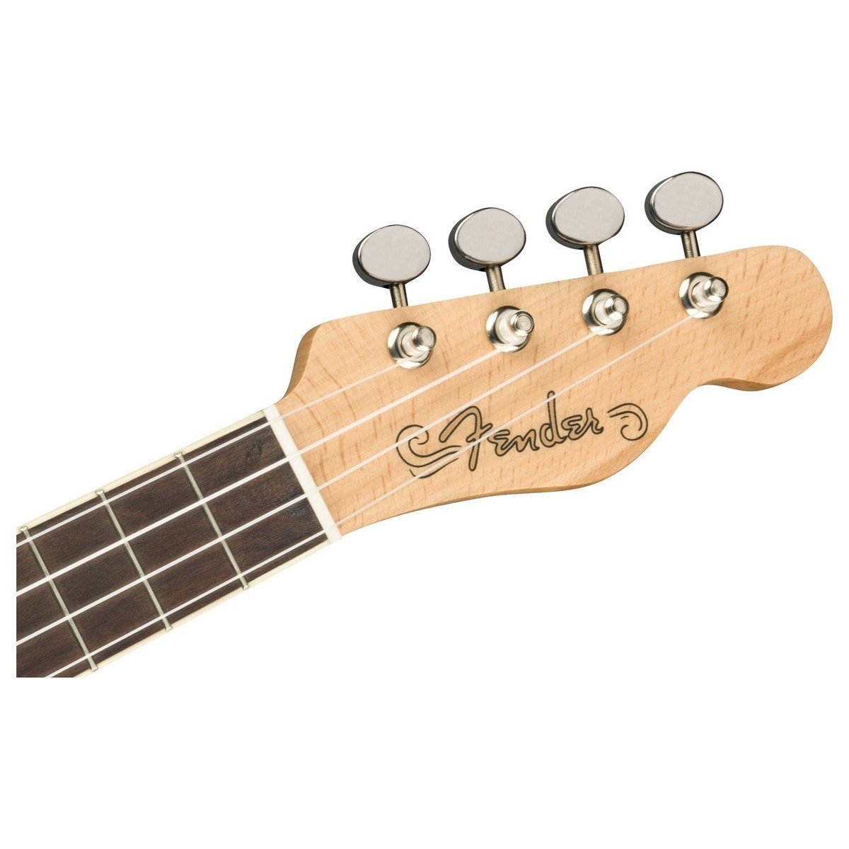Đàn Ukulele Fender Fullerton Tele FB Walnut Concert, Butterscotch Blonde-King Music