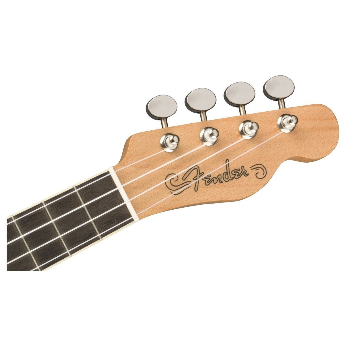 Đàn Ukulele Fender Fullerton Tele FB Walnut Concert, Black-King Music