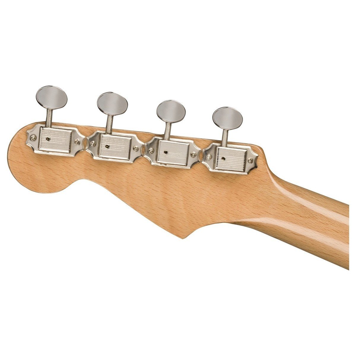 Đàn Ukulele Fender Fullerton Jazzmaster FB Walnut Concert, Olympic White-King Music